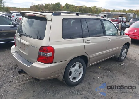 2004 Toyota Highlander Limited V6 z USA, uszkodzony, nr VIN JTEDP21A740042148